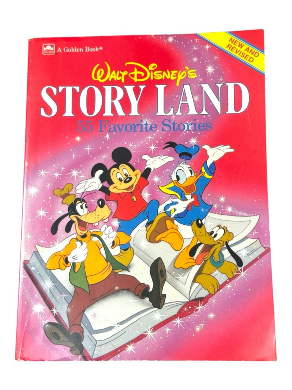 Golden Book Walt Disney’s Story Land Book Classic Disney Treasury Vintage 1991